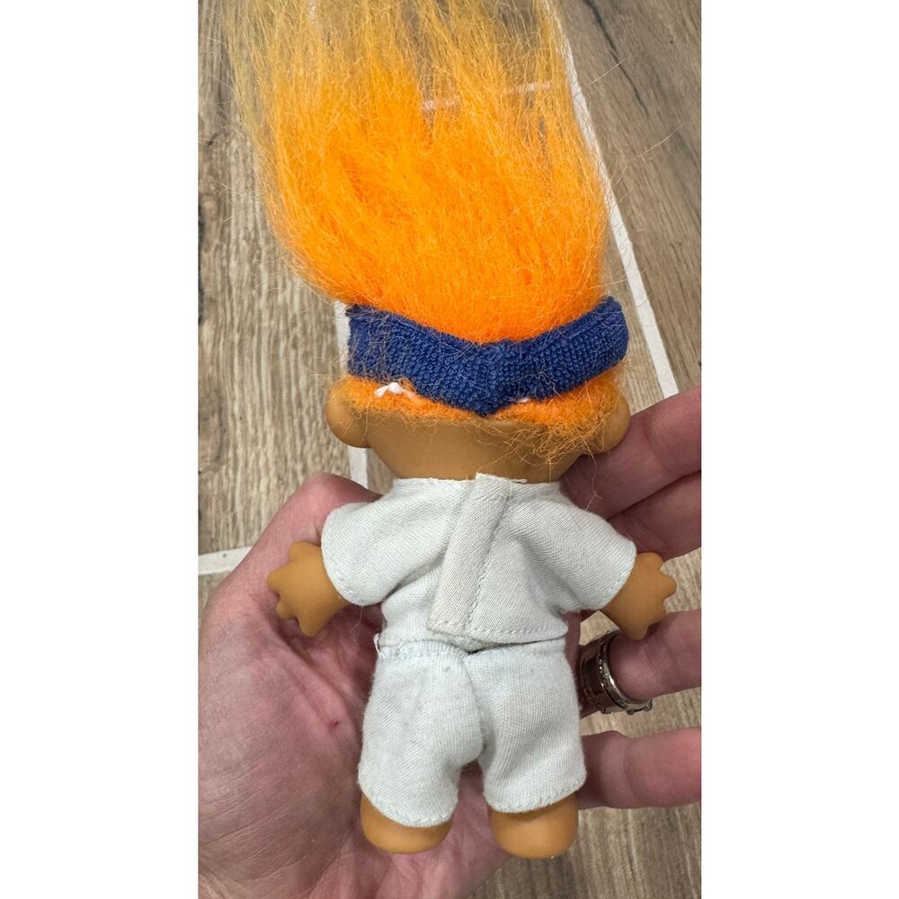 Vintage 1980s Original RUSS Troll Dolls - Lot of 2 Colorado, Denver Broncos - Picture 4 of 6
